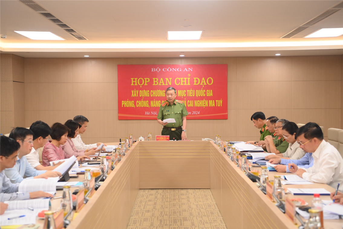 Phiên họp Ban Chỉ đạo xây dựng Chương trình mục tiêu quốc gia phòng, chống, nâng cao hiệu quả cai nghiện ma tuý
